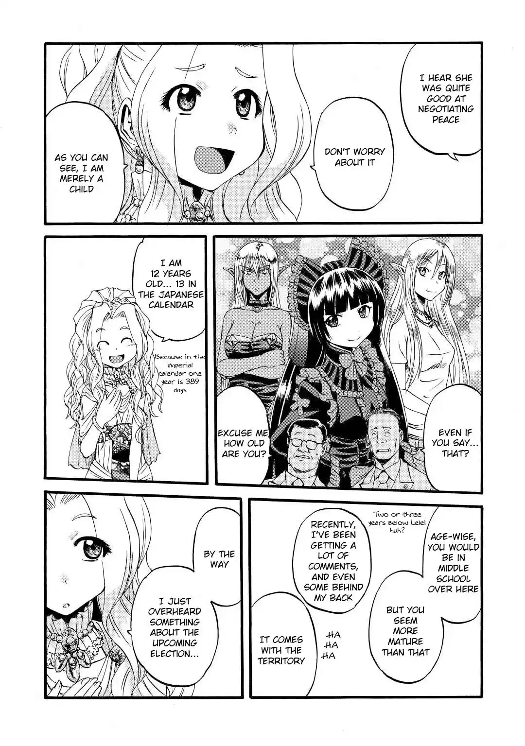 Gate – Jietai Kare no Chi nite, Kaku Tatakeri Chapter 112