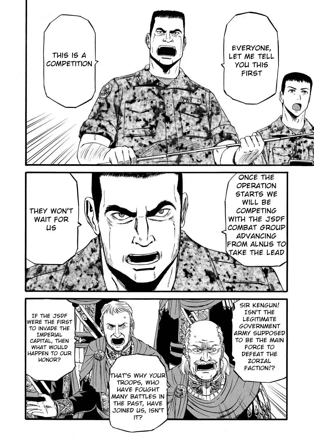 Gate – Jietai Kare no Chi nite, Kaku Tatakeri Chapter 113