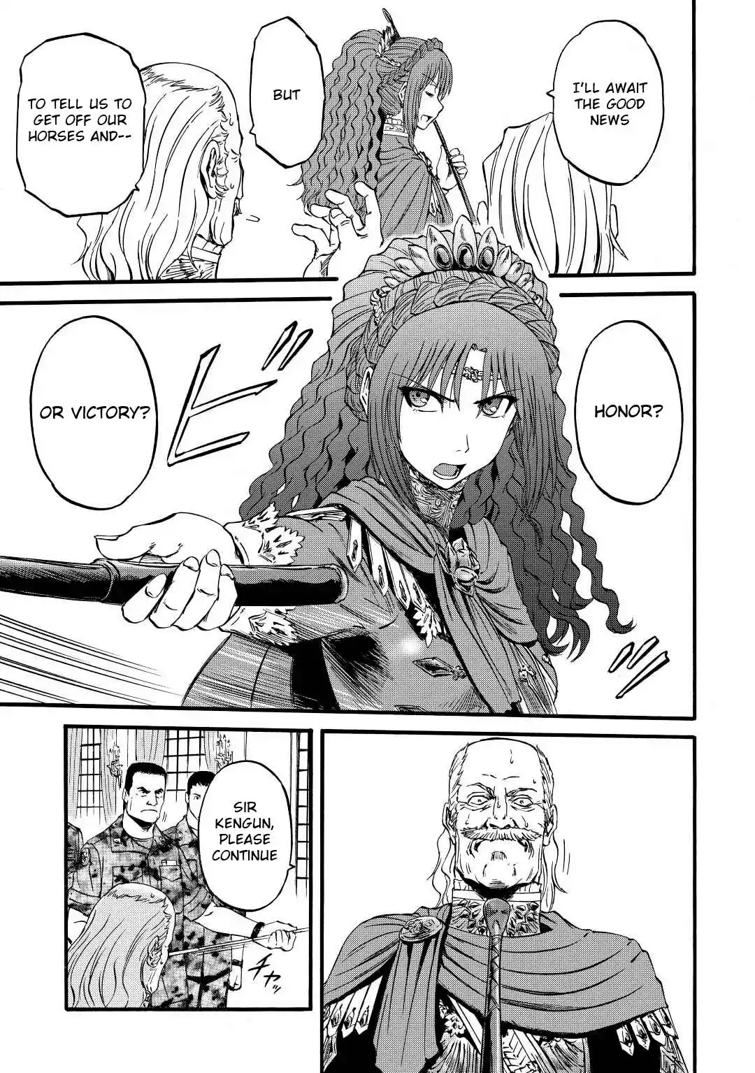 Gate – Jietai Kare no Chi nite, Kaku Tatakeri Chapter 113