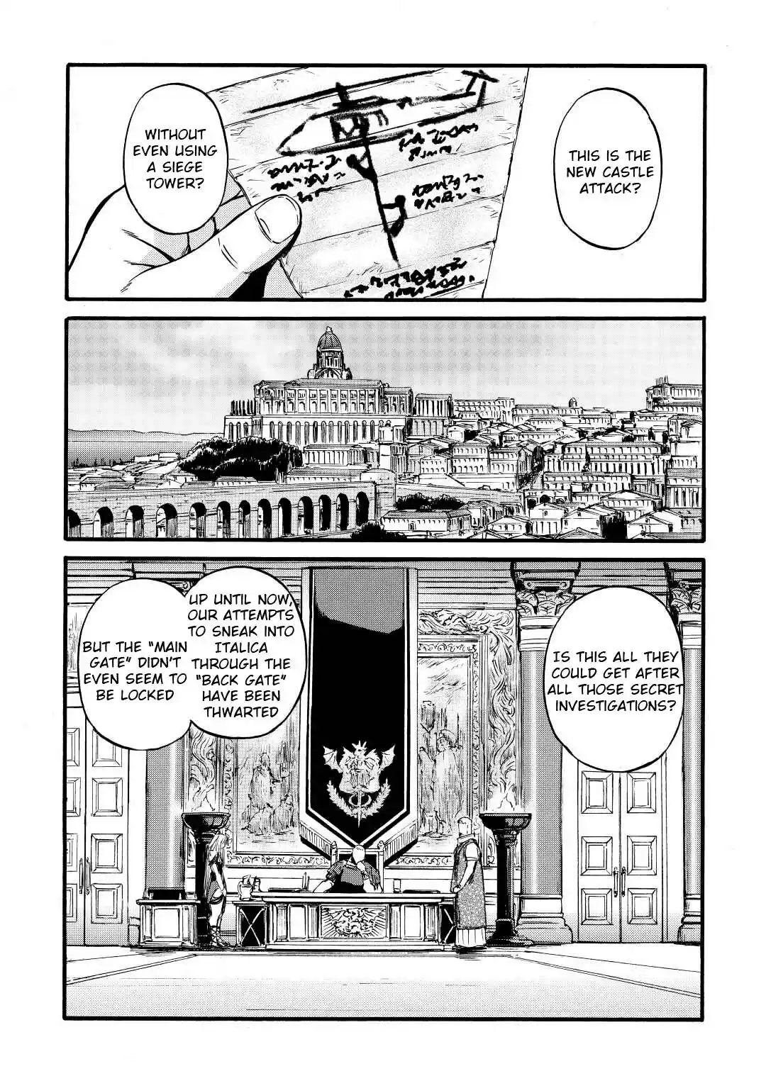 Gate – Jietai Kare no Chi nite, Kaku Tatakeri Chapter 113