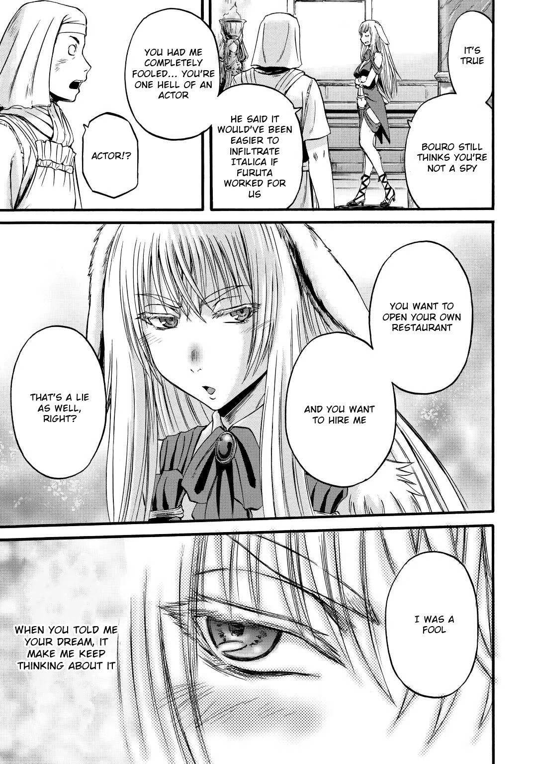 Gate - Jietai Kare No Chi Nite, Kaku Tatakeri Chapter 113