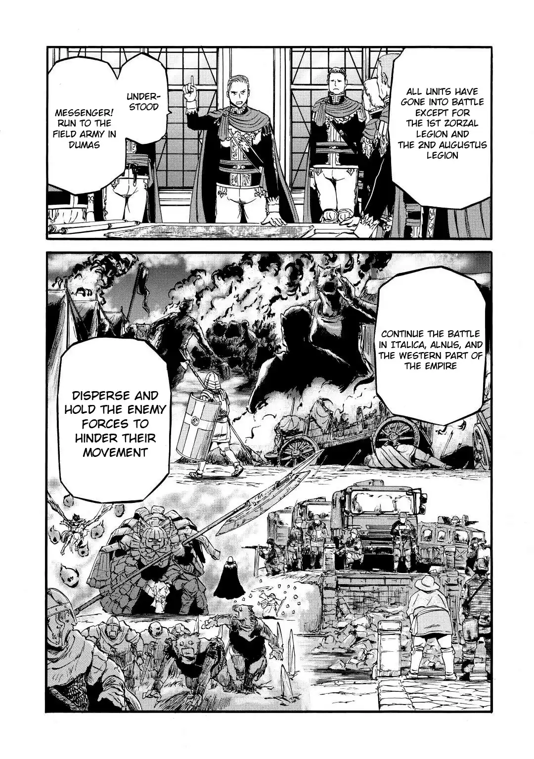 Gate - Jietai Kare No Chi Nite, Kaku Tatakeri Chapter 114