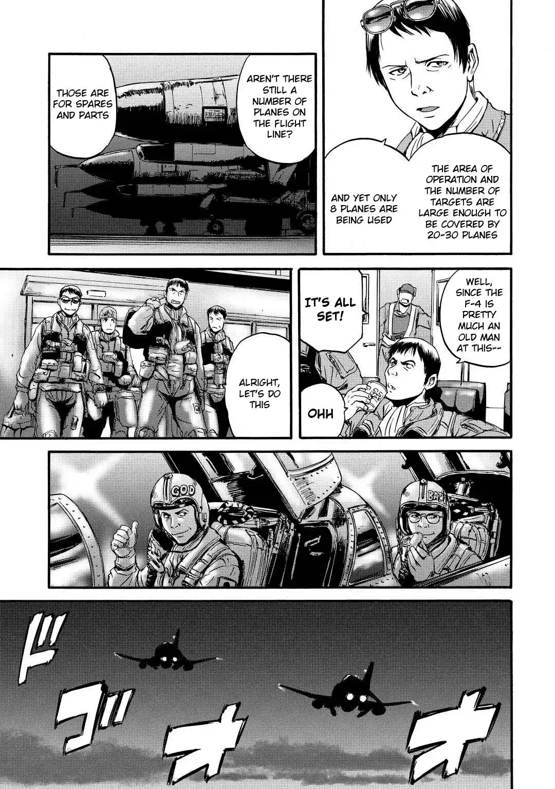 Gate – Jietai Kare no Chi nite, Kaku Tatakeri Chapter 115