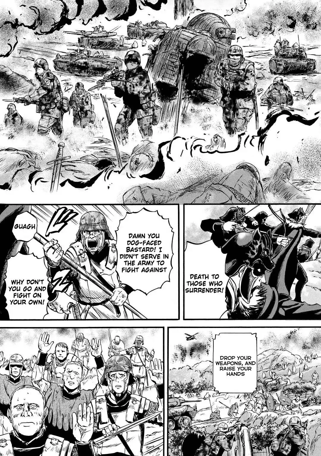 Gate – Jietai Kare no Chi nite, Kaku Tatakeri Chapter 115