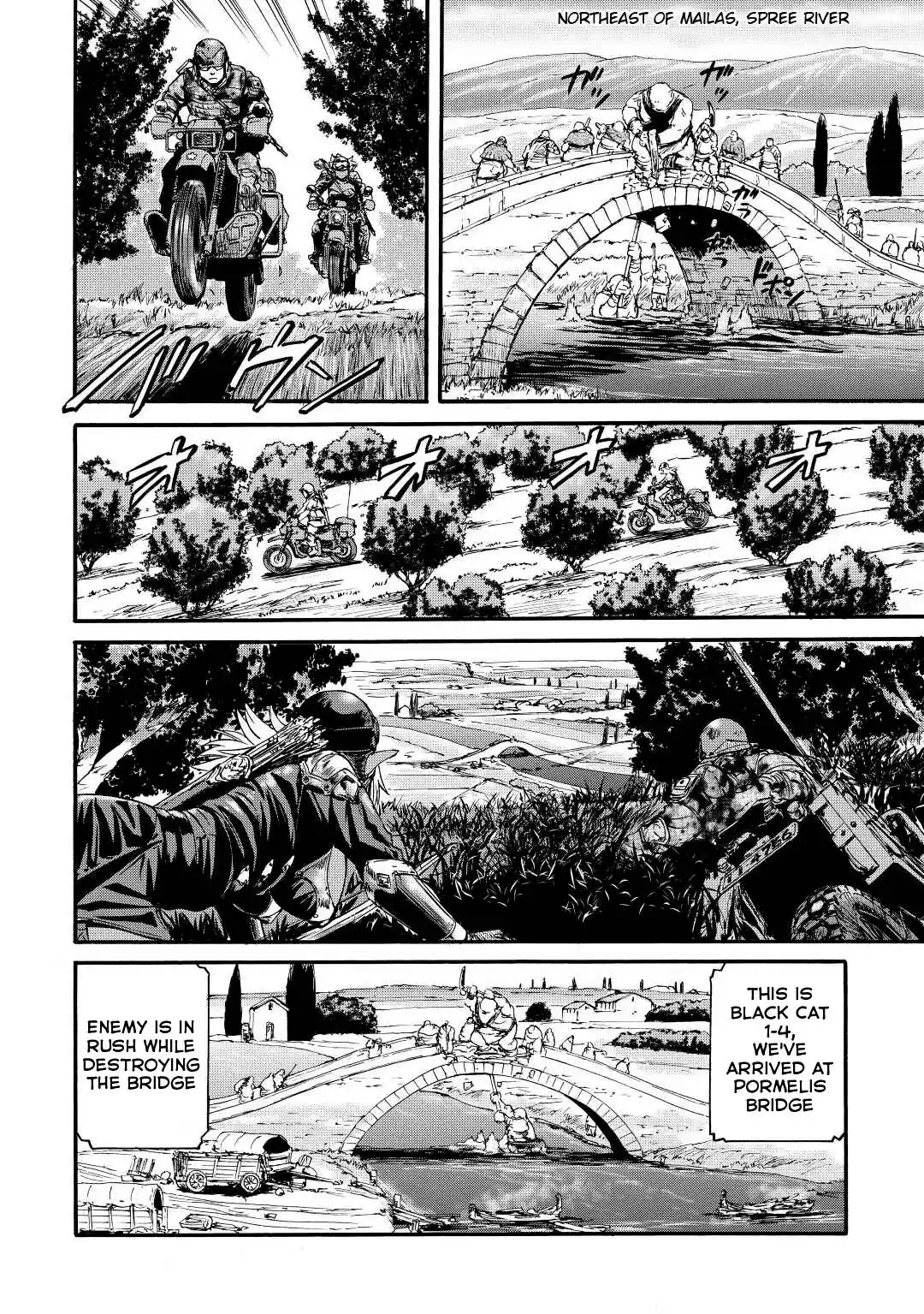 Gate – Jietai Kare no Chi nite, Kaku Tatakeri Chapter 116