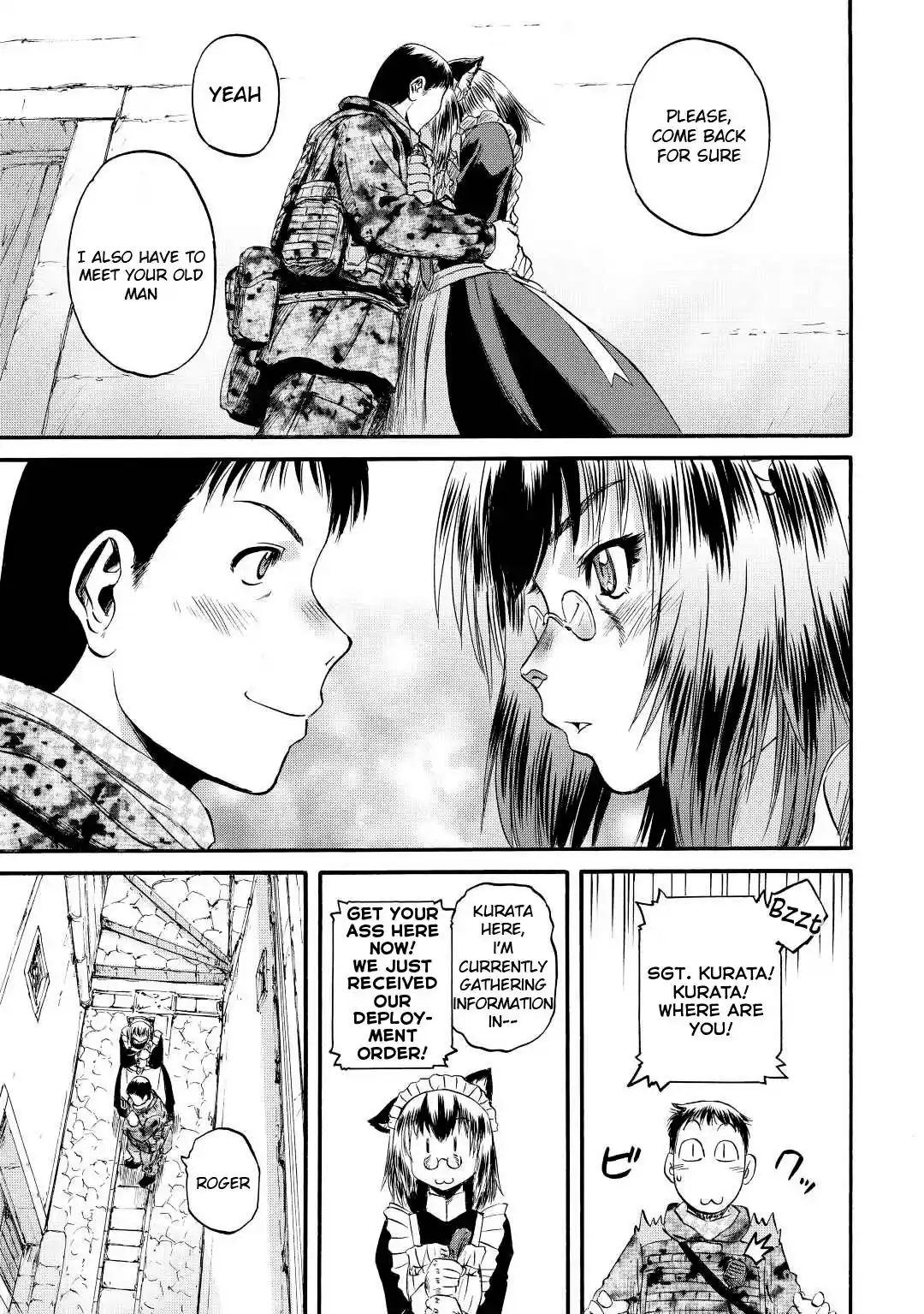 Gate – Jietai Kare no Chi nite, Kaku Tatakeri Chapter 116