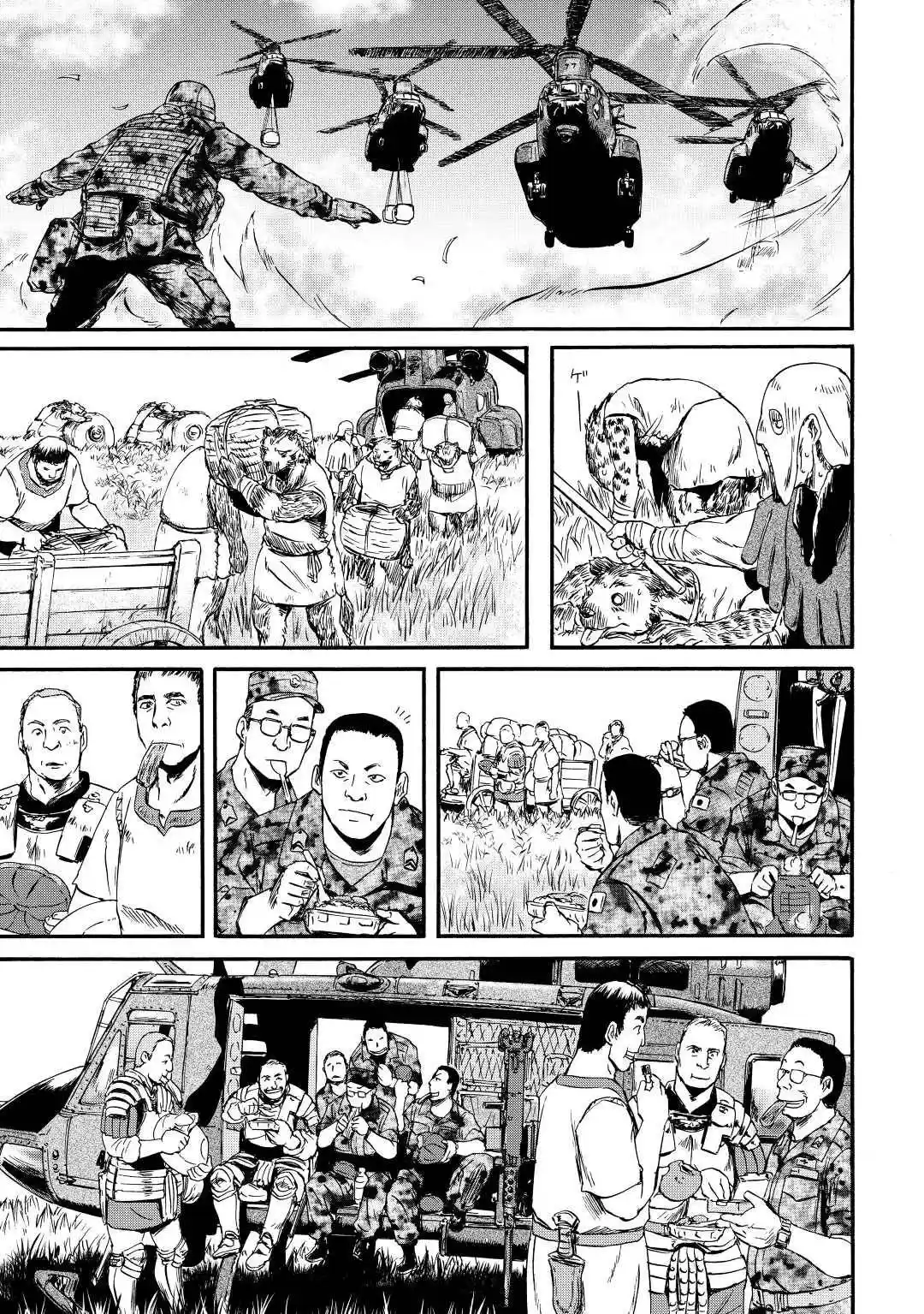 Gate – Jietai Kare no Chi nite, Kaku Tatakeri Chapter 117