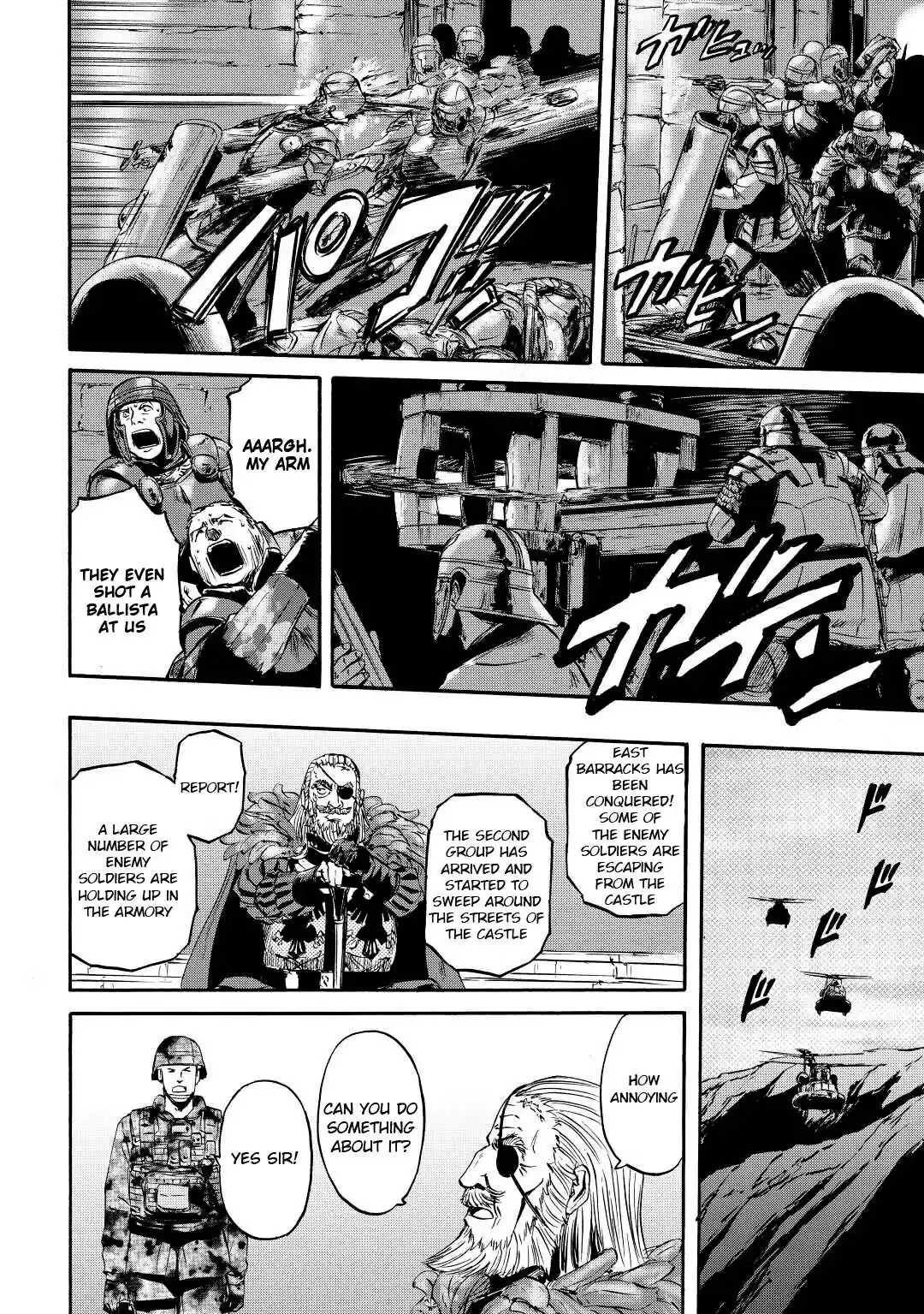 Gate – Jietai Kare no Chi nite, Kaku Tatakeri Chapter 117