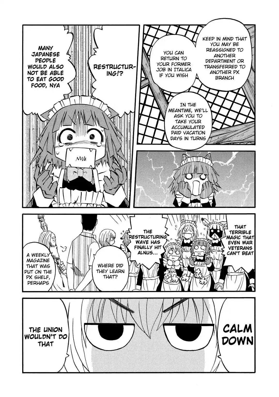 Gate – Jietai Kare no Chi nite, Kaku Tatakeri Chapter 118