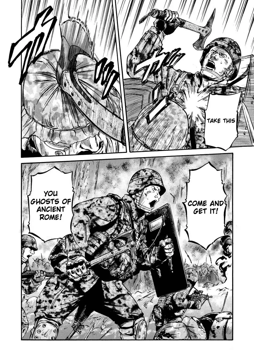 Gate – Jietai Kare no Chi nite, Kaku Tatakeri Chapter 118