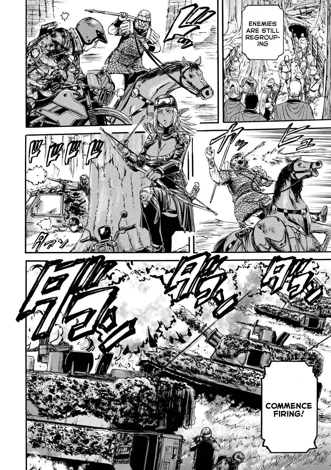 Gate – Jietai Kare no Chi nite, Kaku Tatakeri Chapter 119