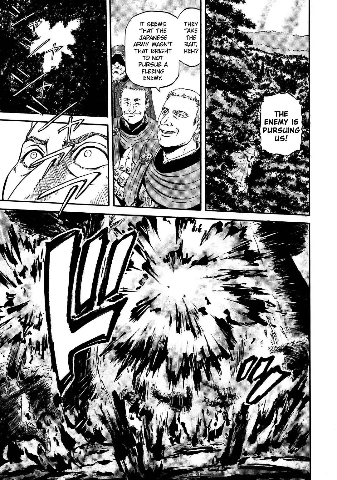 Gate – Jietai Kare no Chi nite, Kaku Tatakeri Chapter 119