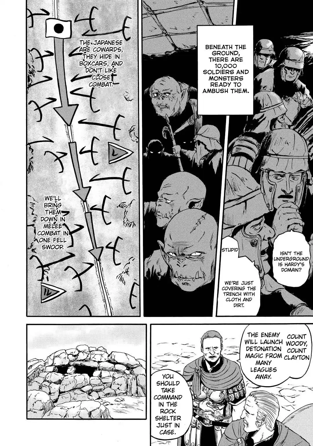 Gate – Jietai Kare no Chi nite, Kaku Tatakeri Chapter 119