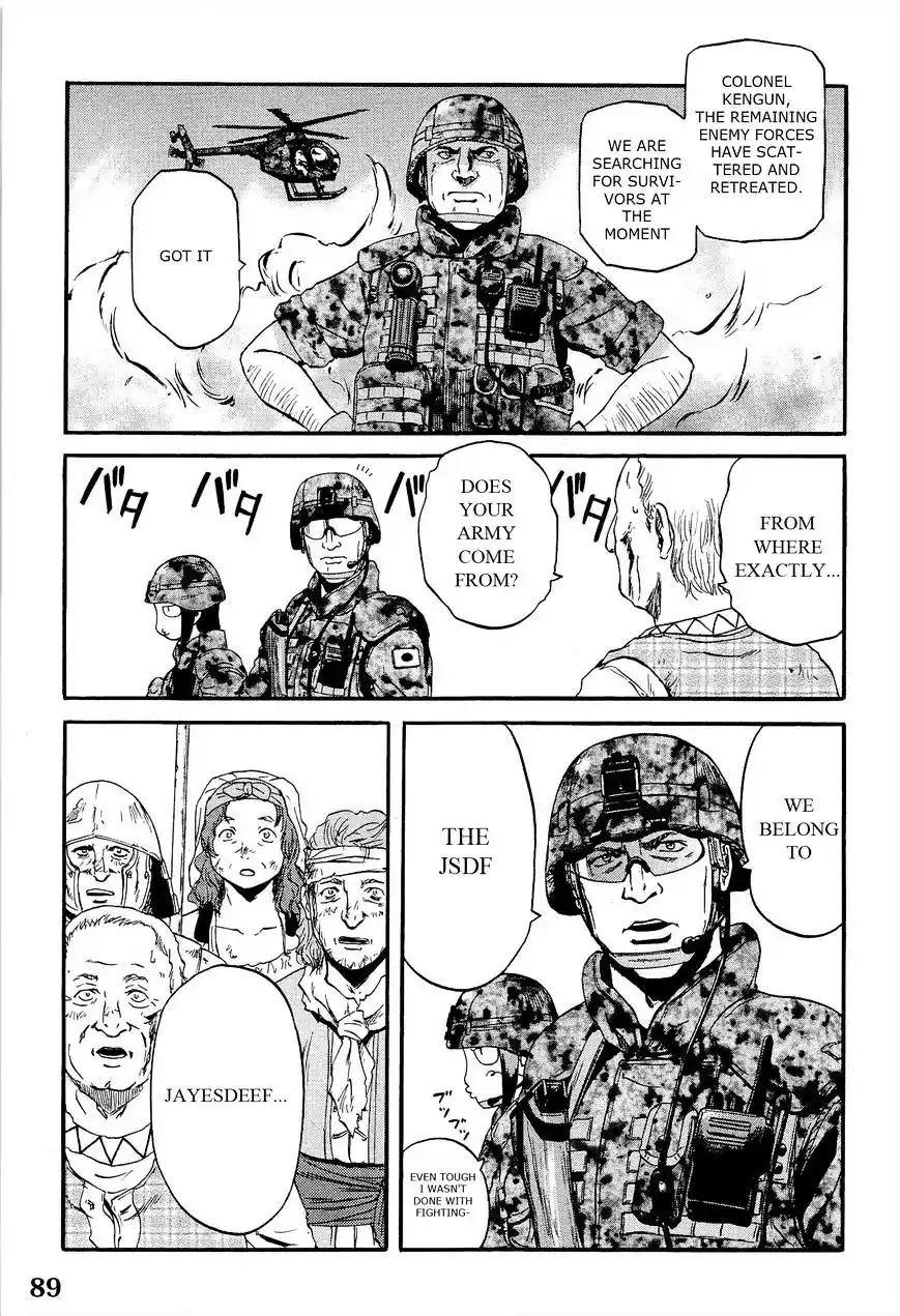 Gate – Jietai Kare no Chi nite, Kaku Tatakeri Chapter 12