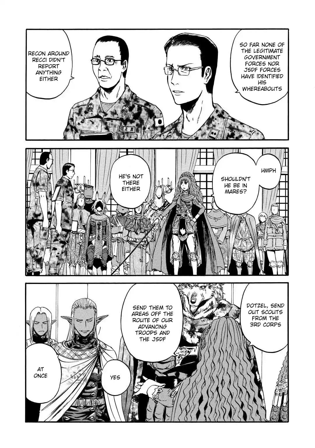 Gate - Jietai Kare no Chi nite, Kaku Tatakeri Chapter 120