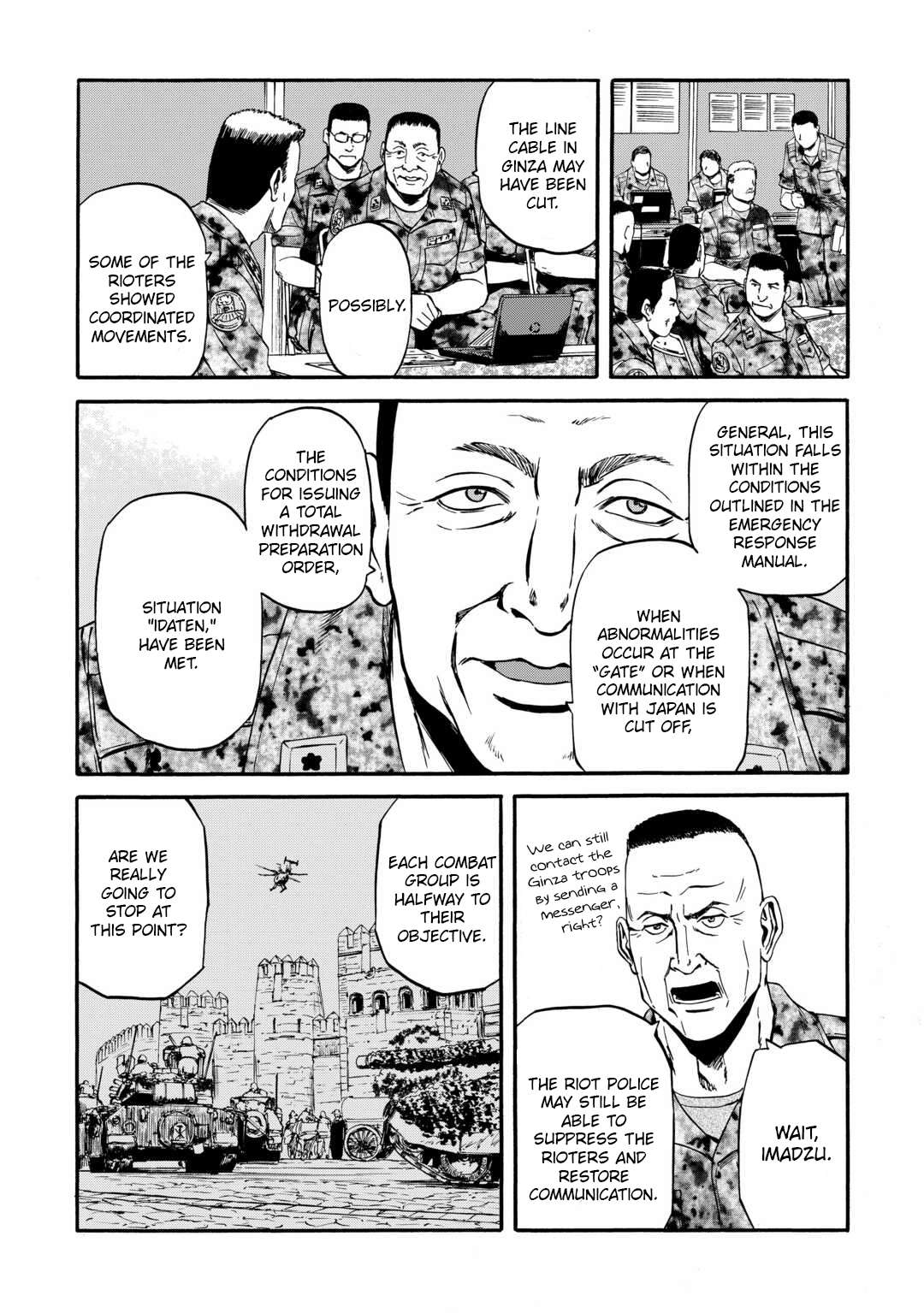 Gate - Jietai Kare no Chi nite, Kaku Tatakeri Chapter 126