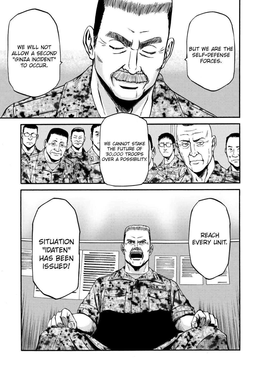 Gate - Jietai Kare no Chi nite, Kaku Tatakeri Chapter 126