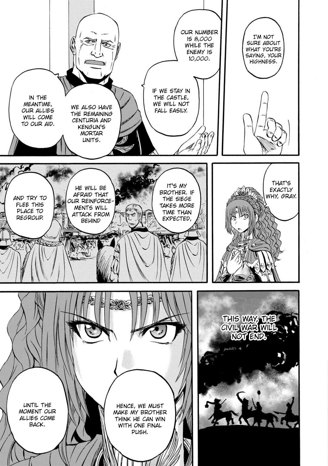 Gate - Jietai Kare no Chi nite, Kaku Tatakeri Chapter 126