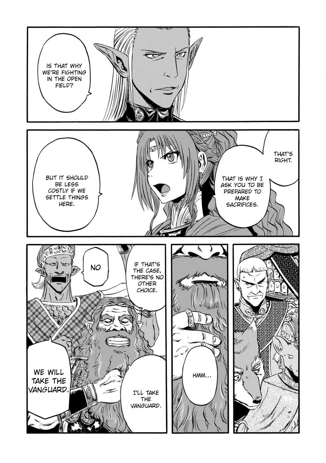 Gate - Jietai Kare no Chi nite, Kaku Tatakeri Chapter 126