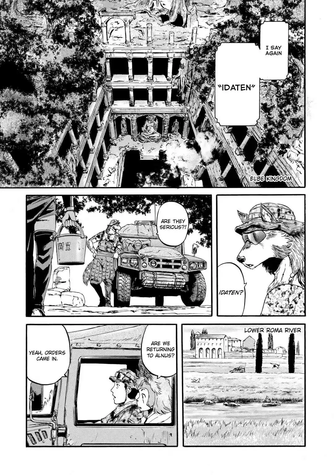 Gate - Jietai Kare No Chi Nite, Kaku Tatakeri Chapter 127