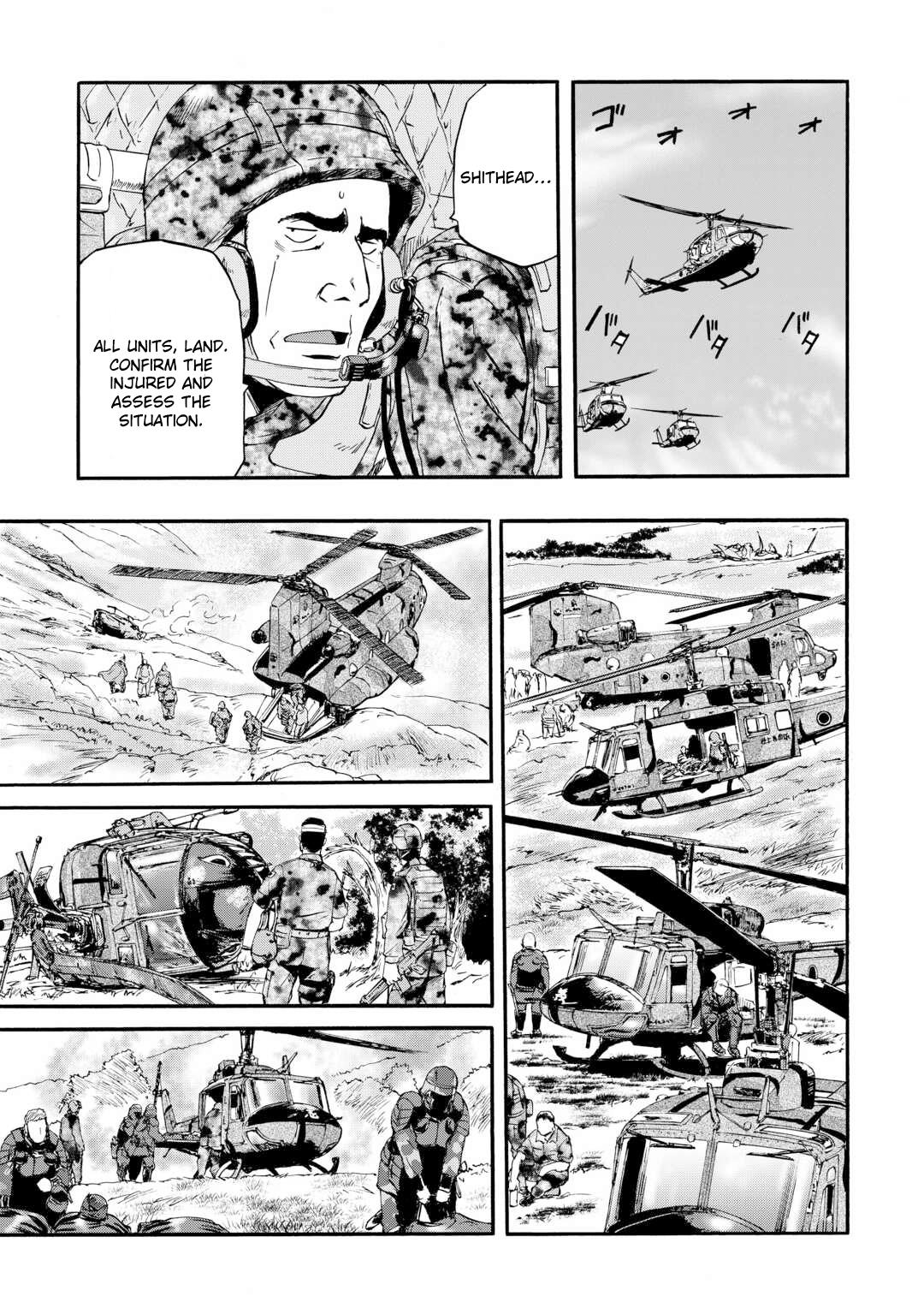 Gate - Jietai Kare No Chi Nite, Kaku Tatakeri Chapter 128