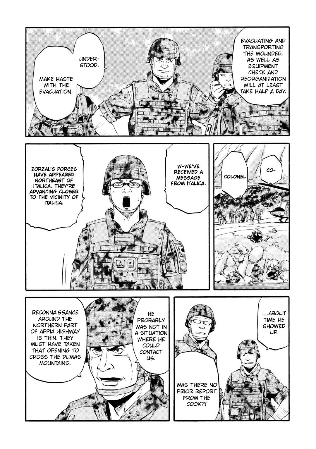 Gate - Jietai Kare No Chi Nite, Kaku Tatakeri Chapter 128