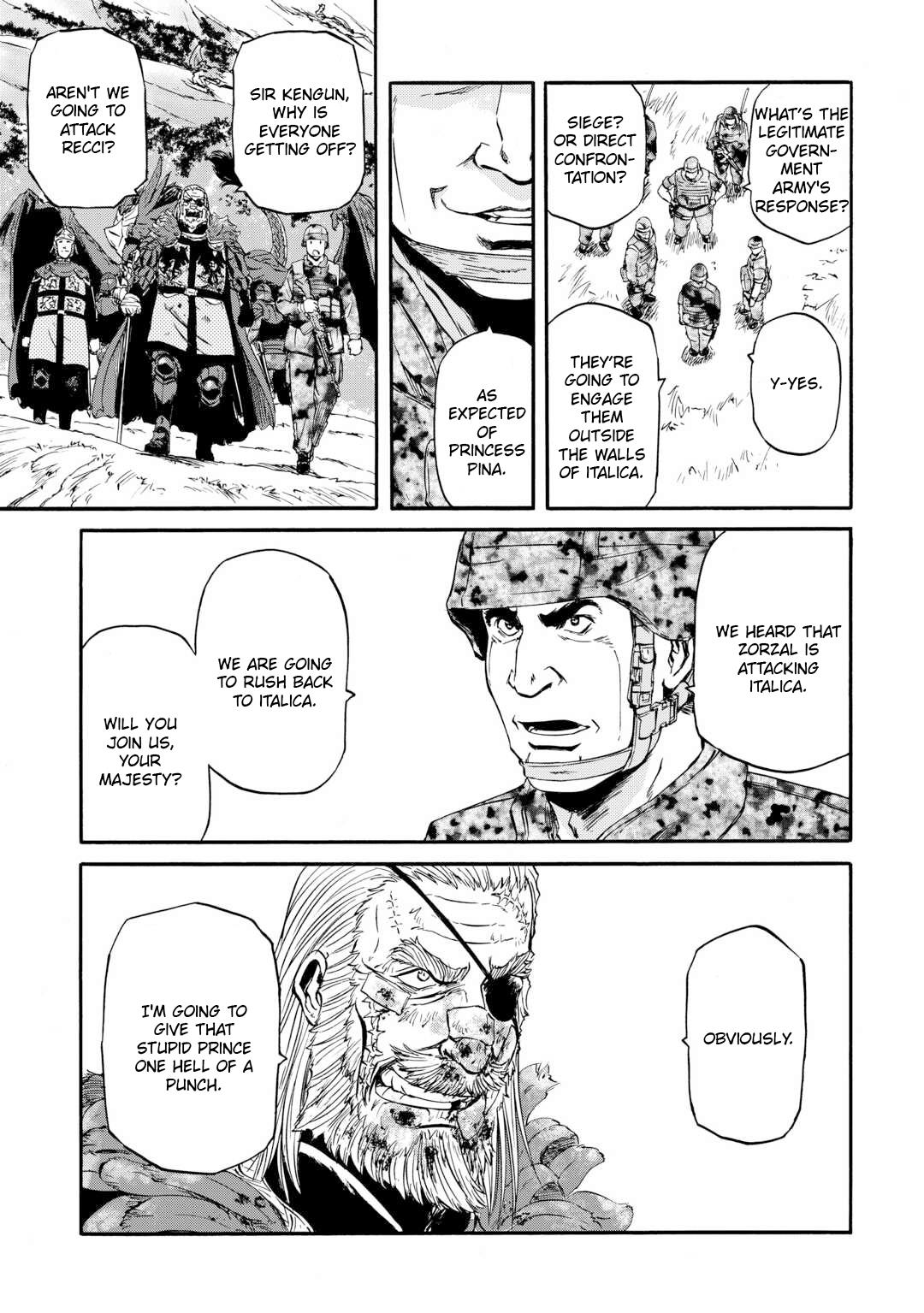 Gate - Jietai Kare No Chi Nite, Kaku Tatakeri Chapter 128