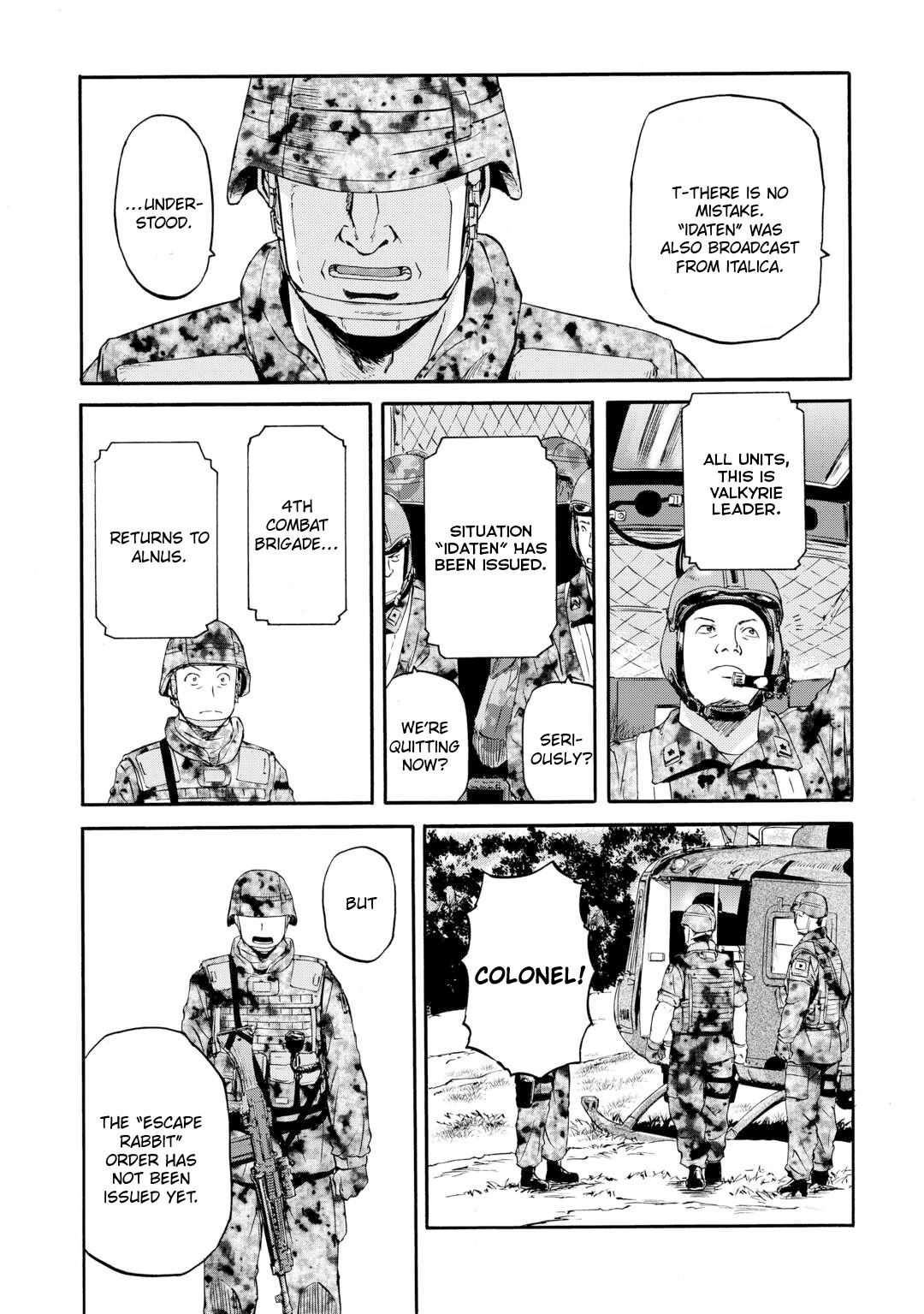 Gate - Jietai Kare No Chi Nite, Kaku Tatakeri Chapter 128