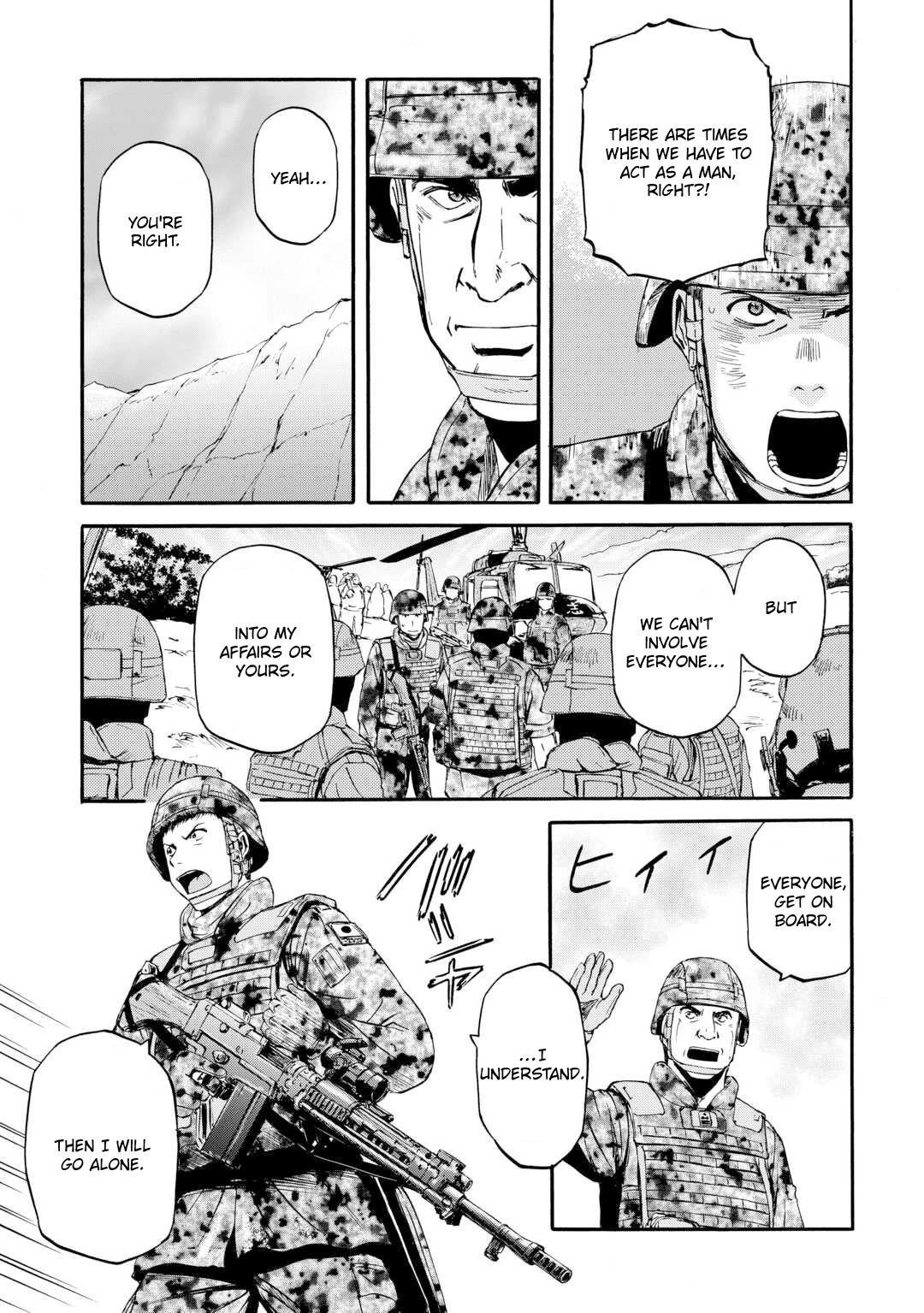 Gate - Jietai Kare No Chi Nite, Kaku Tatakeri Chapter 128