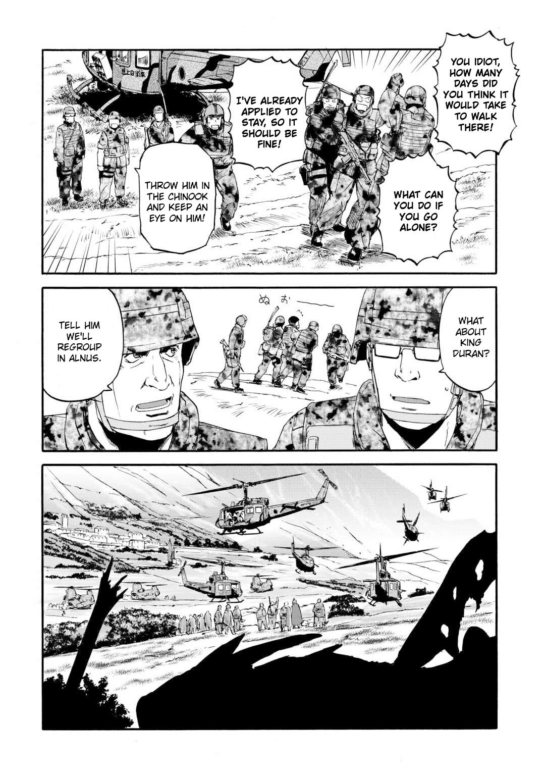 Gate - Jietai Kare No Chi Nite, Kaku Tatakeri Chapter 128