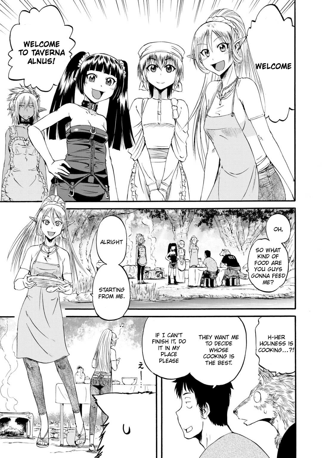 Gate - Jietai Kare No Chi Nite, Kaku Tatakeri Chapter 128.5