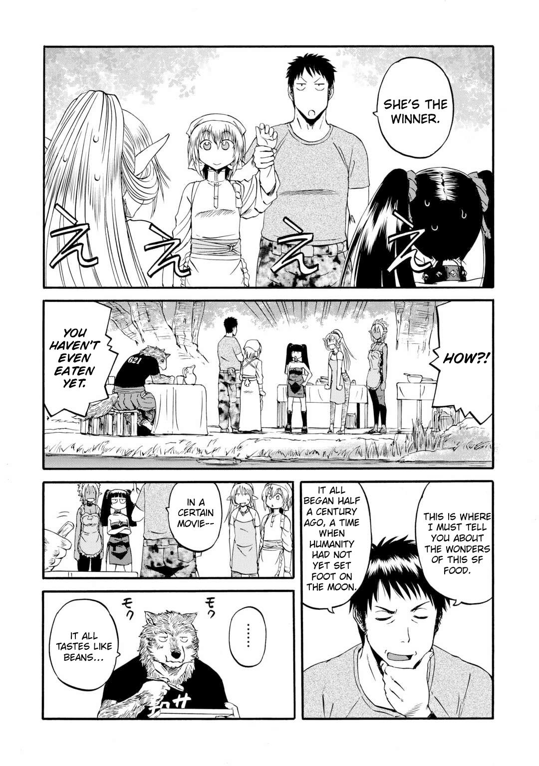 Gate - Jietai Kare No Chi Nite, Kaku Tatakeri Chapter 128.5