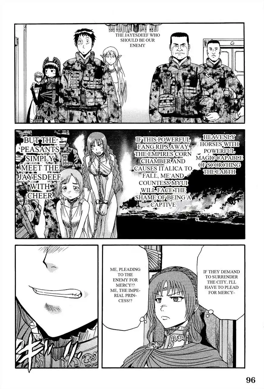 Gate – Jietai Kare no Chi nite, Kaku Tatakeri Chapter 13