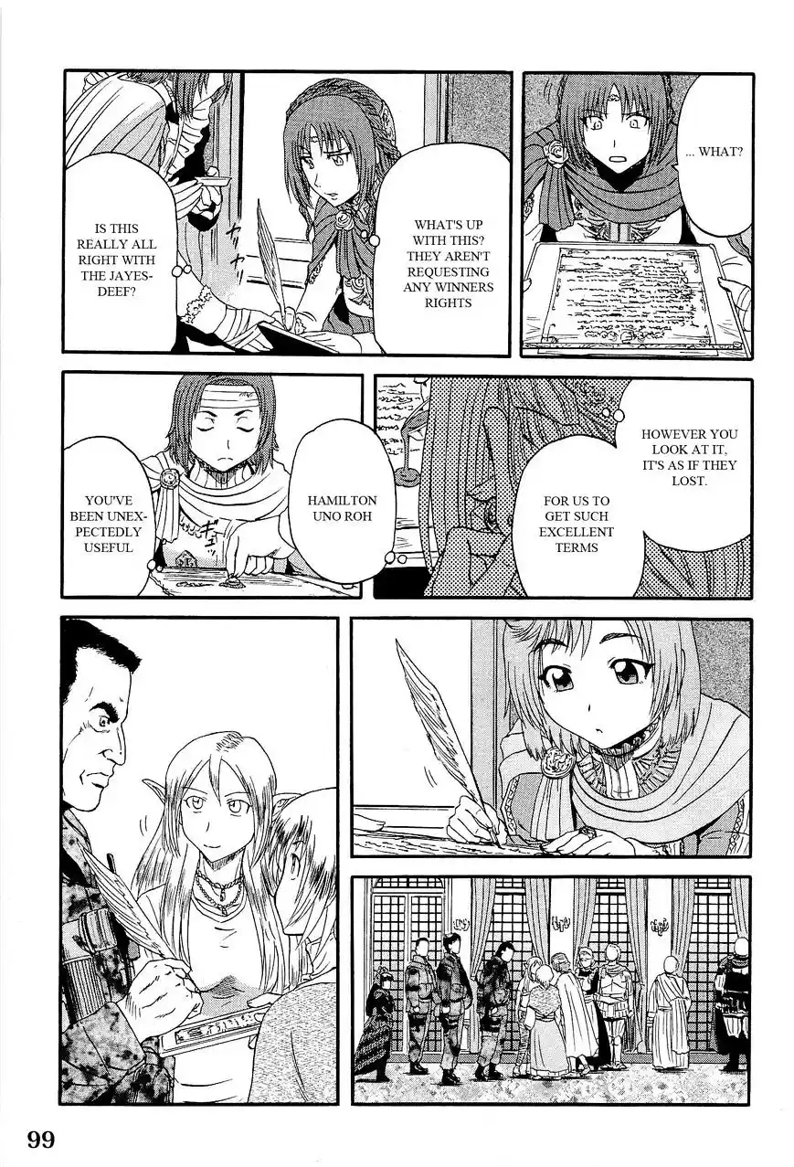 Gate – Jietai Kare no Chi nite, Kaku Tatakeri Chapter 13