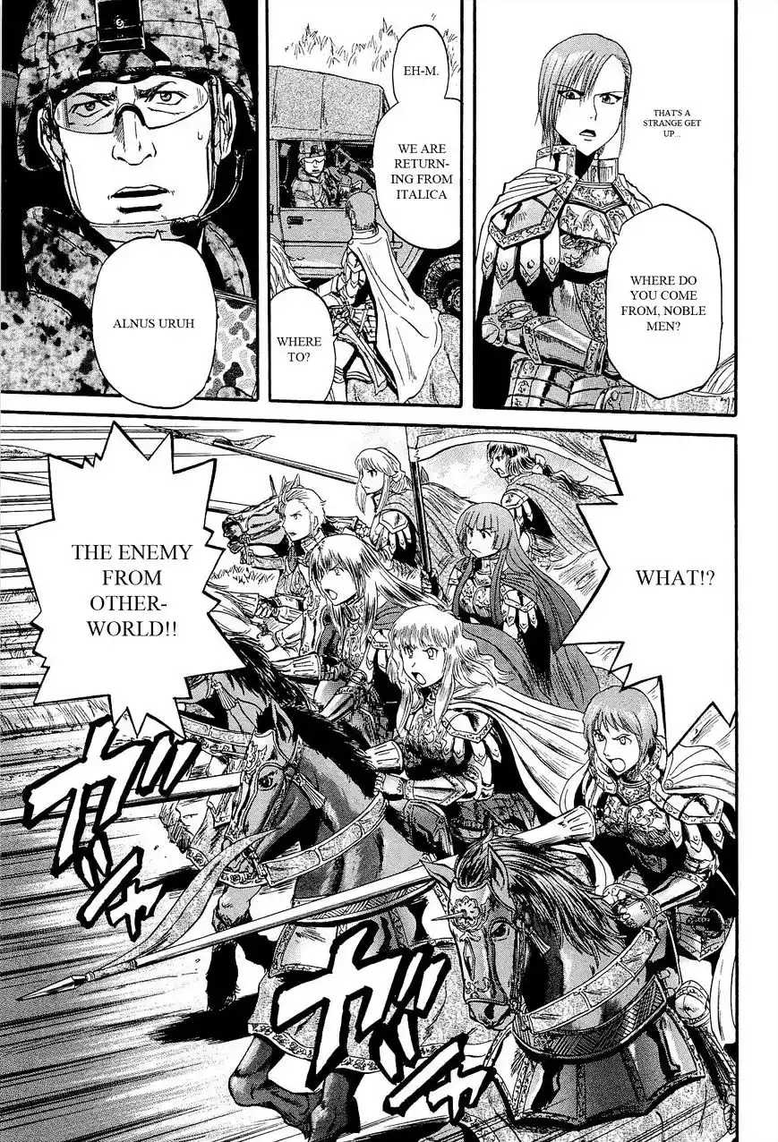 Gate – Jietai Kare no Chi nite, Kaku Tatakeri Chapter 13