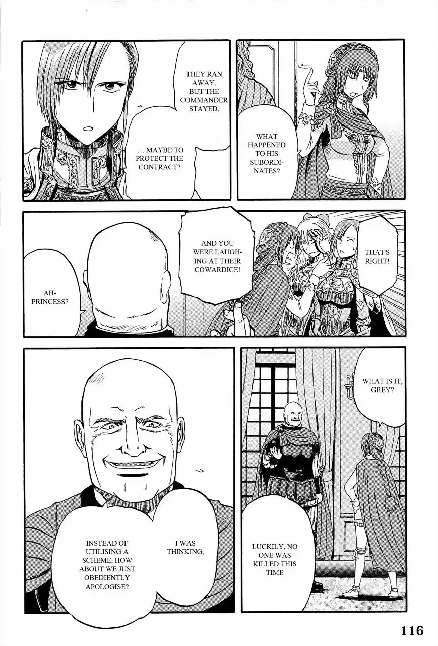 Gate – Jietai Kare no Chi nite, Kaku Tatakeri Chapter 13