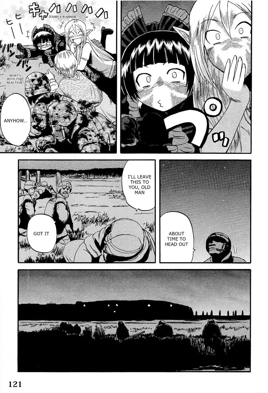 Gate – Jietai Kare no Chi nite, Kaku Tatakeri Chapter 13