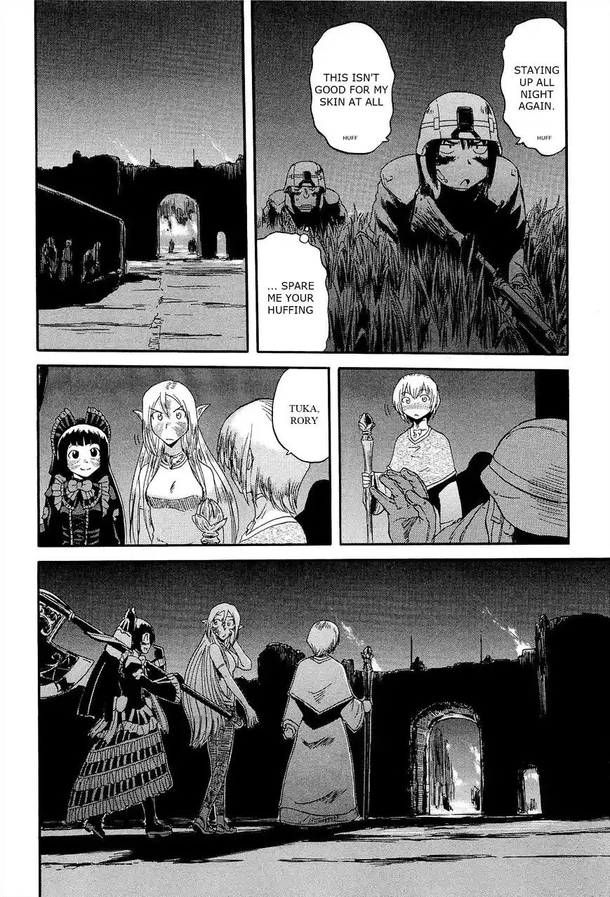 Gate – Jietai Kare no Chi nite, Kaku Tatakeri Chapter 13