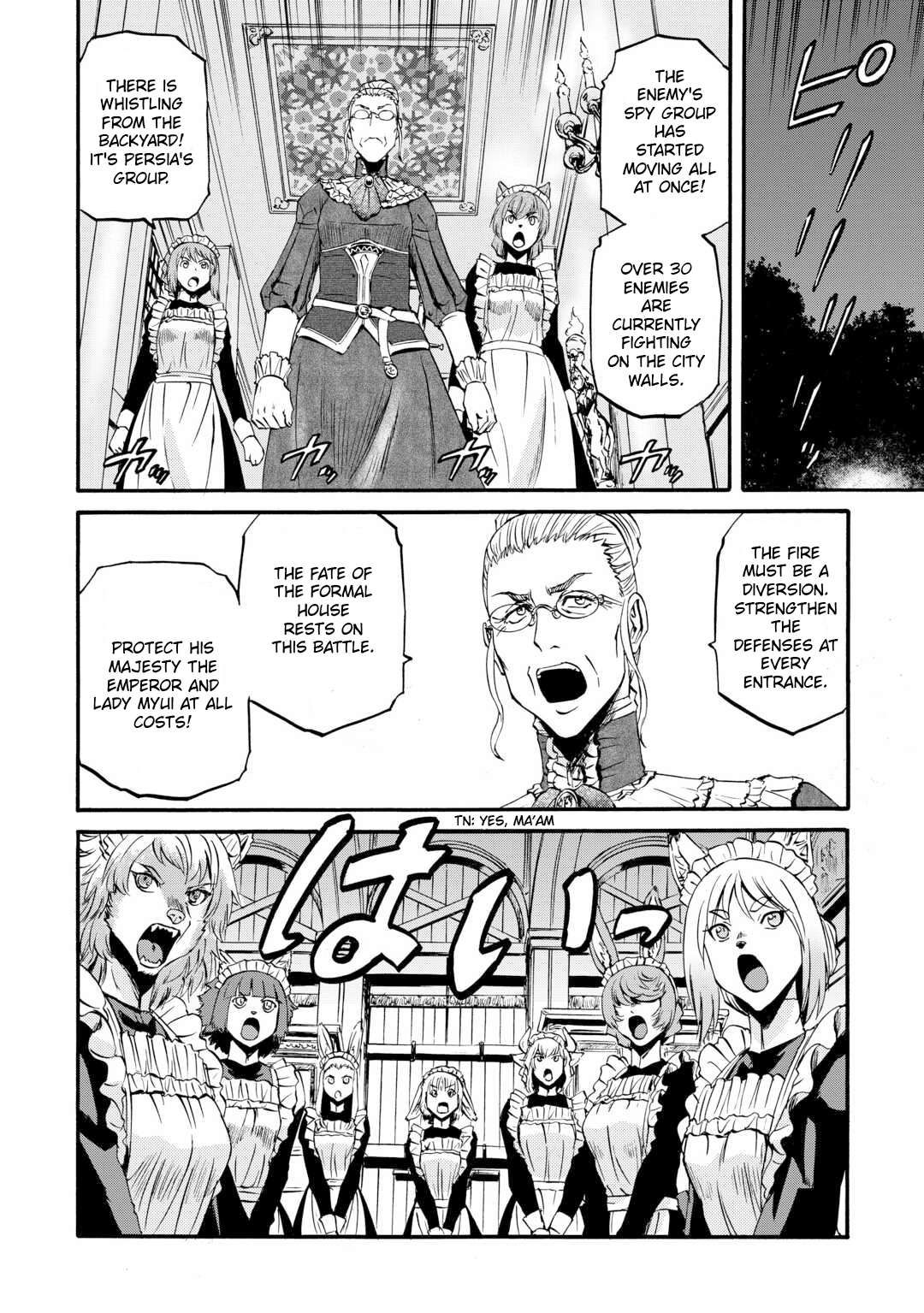 Gate - Jietai Kare no Chi nite, Kaku Tatakeri Chapter 131