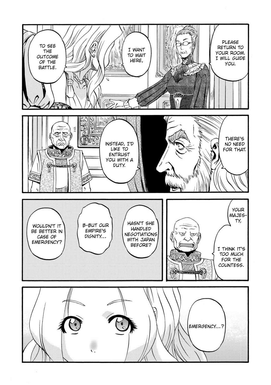 Gate - Jietai Kare no Chi nite, Kaku Tatakeri Chapter 131