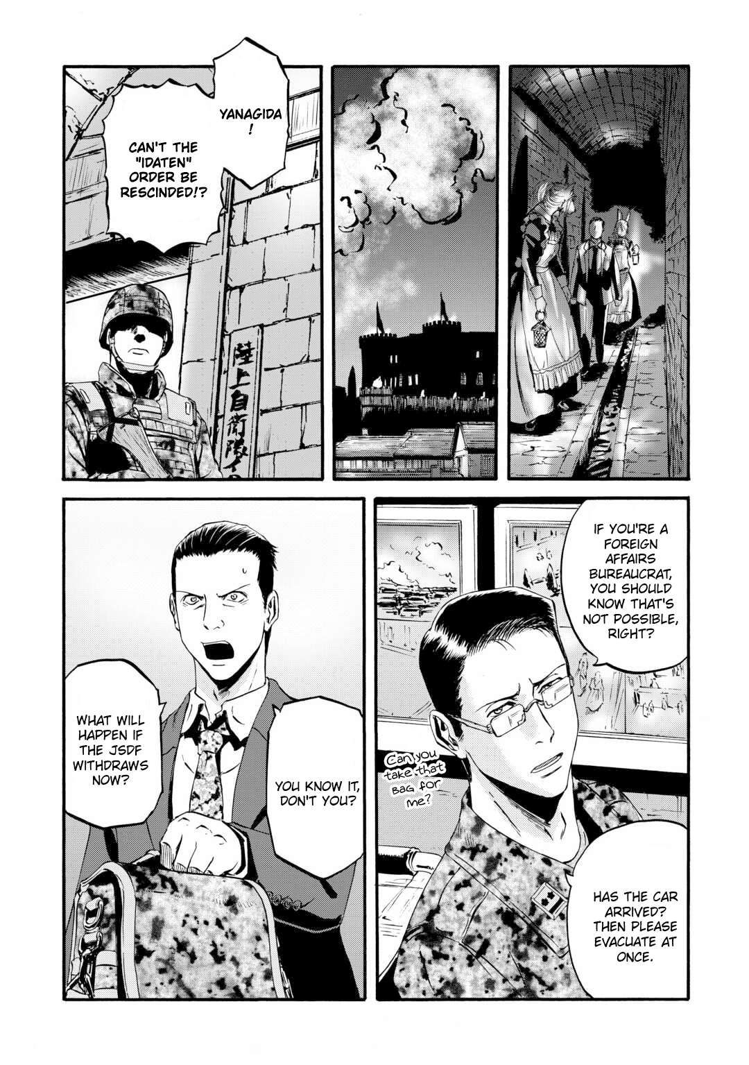 Gate - Jietai Kare no Chi nite, Kaku Tatakeri Chapter 131