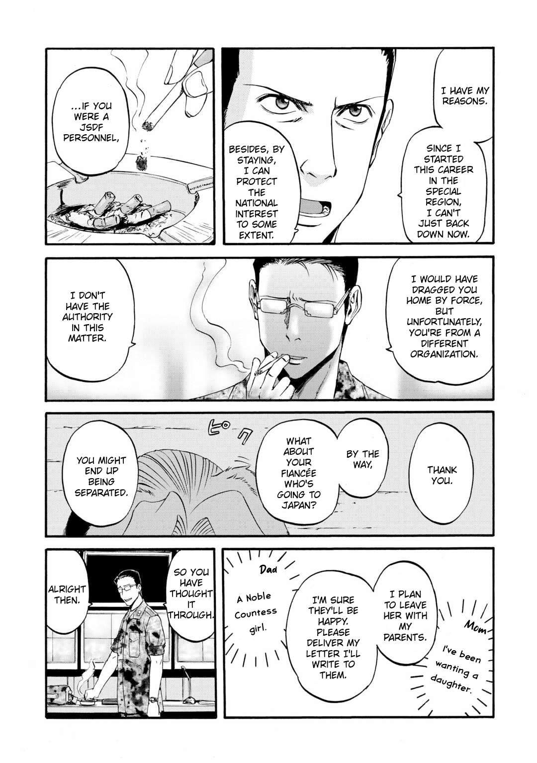 Gate - Jietai Kare no Chi nite, Kaku Tatakeri Chapter 131