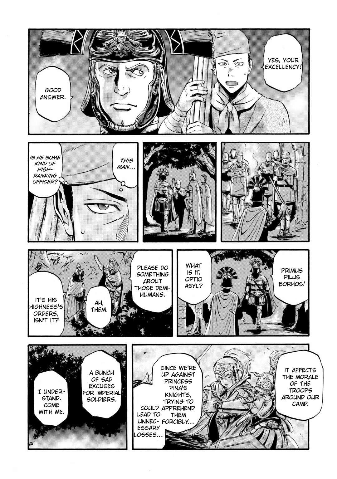 Gate - Jietai Kare no Chi nite, Kaku Tatakeri Chapter 131