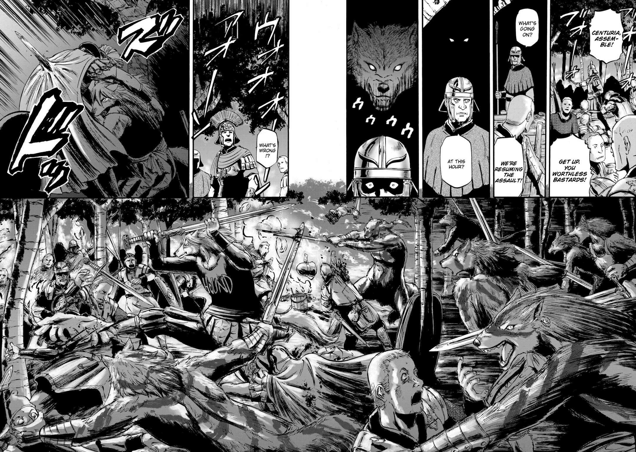 Gate - Jietai Kare no Chi nite, Kaku Tatakeri Chapter 132