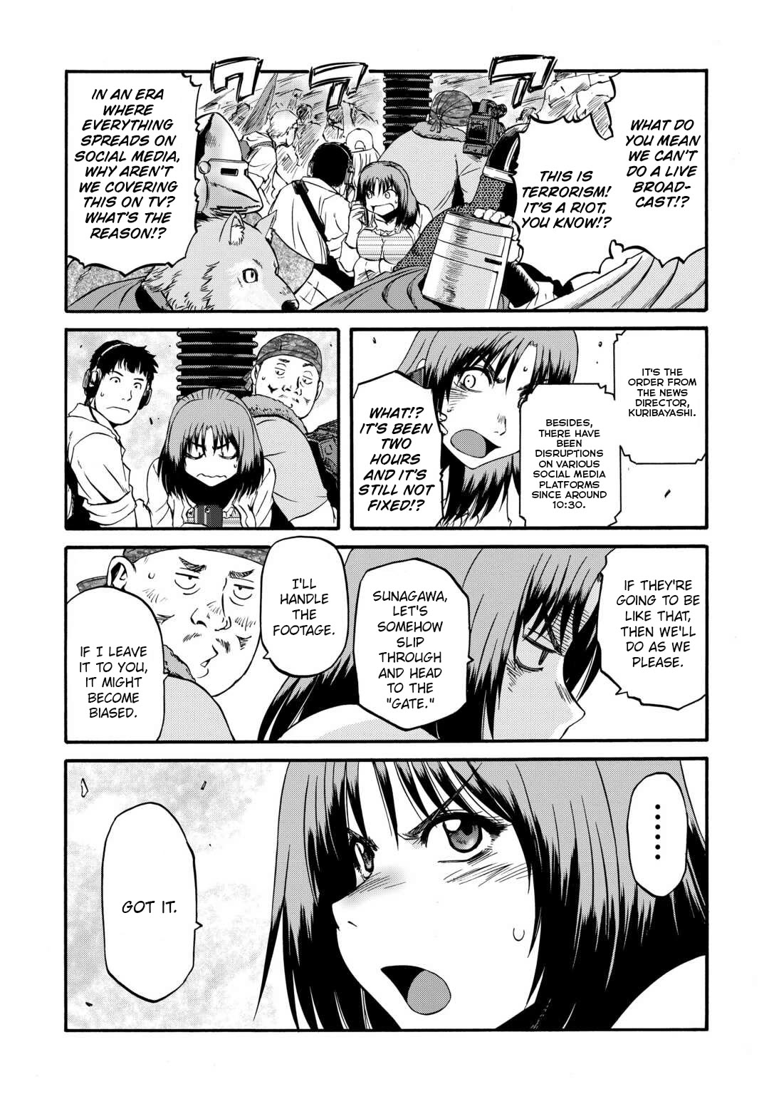 Gate - Jietai Kare No Chi Nite, Kaku Tatakeri Chapter 133