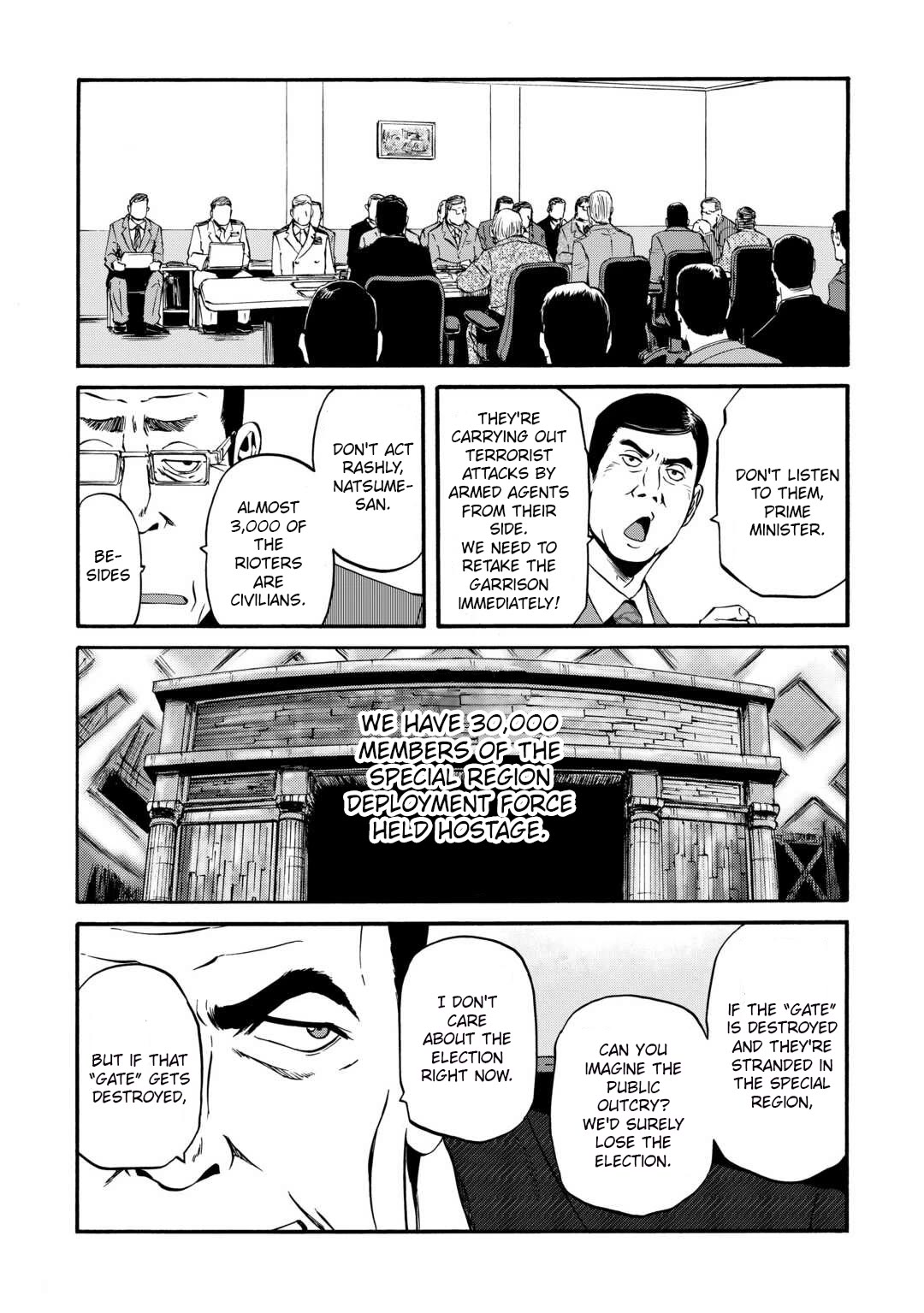 Gate - Jietai Kare No Chi Nite, Kaku Tatakeri Chapter 133