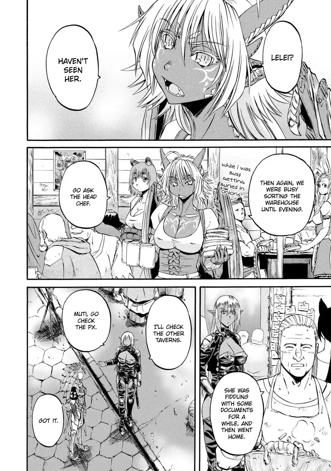 Gate - Jietai Kare no Chi nite, Kaku Tatakeri Chapter 134