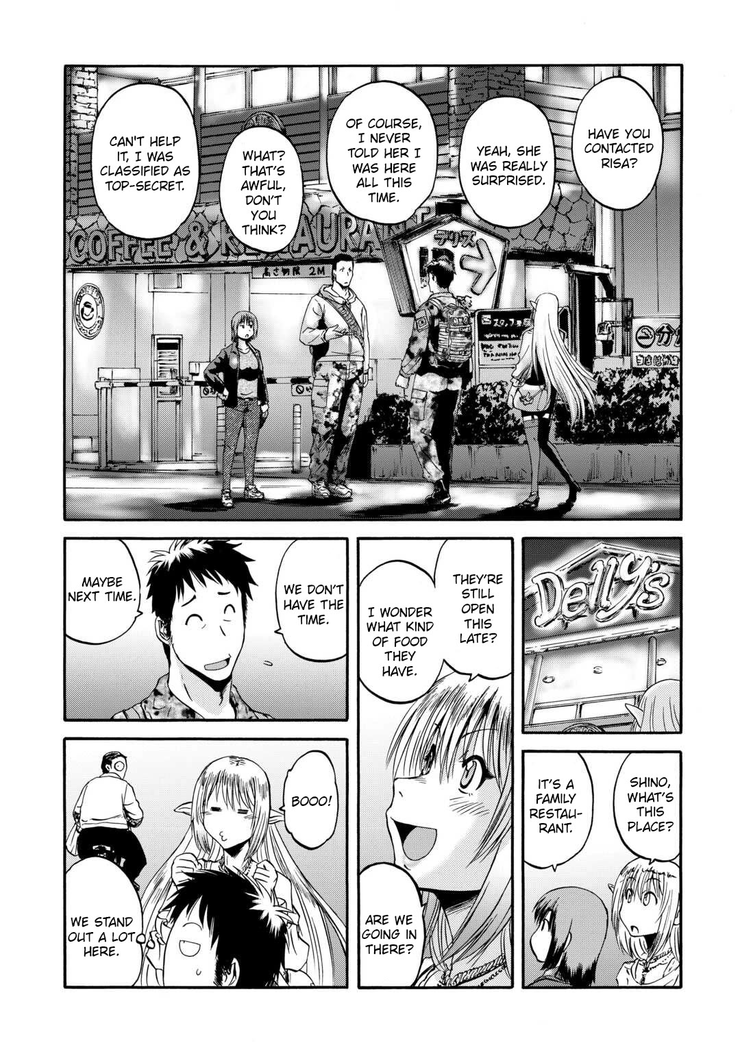 Gate - Jietai Kare no Chi nite, Kaku Tatakeri Chapter 135