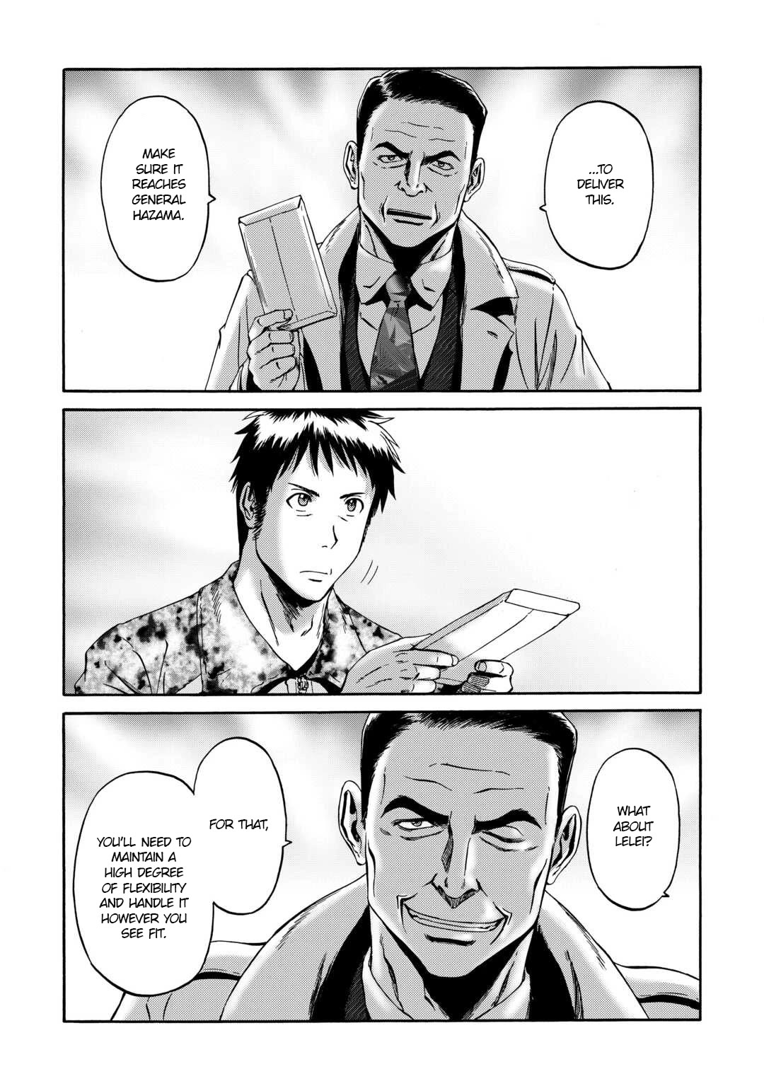 Gate - Jietai Kare no Chi nite, Kaku Tatakeri Chapter 135