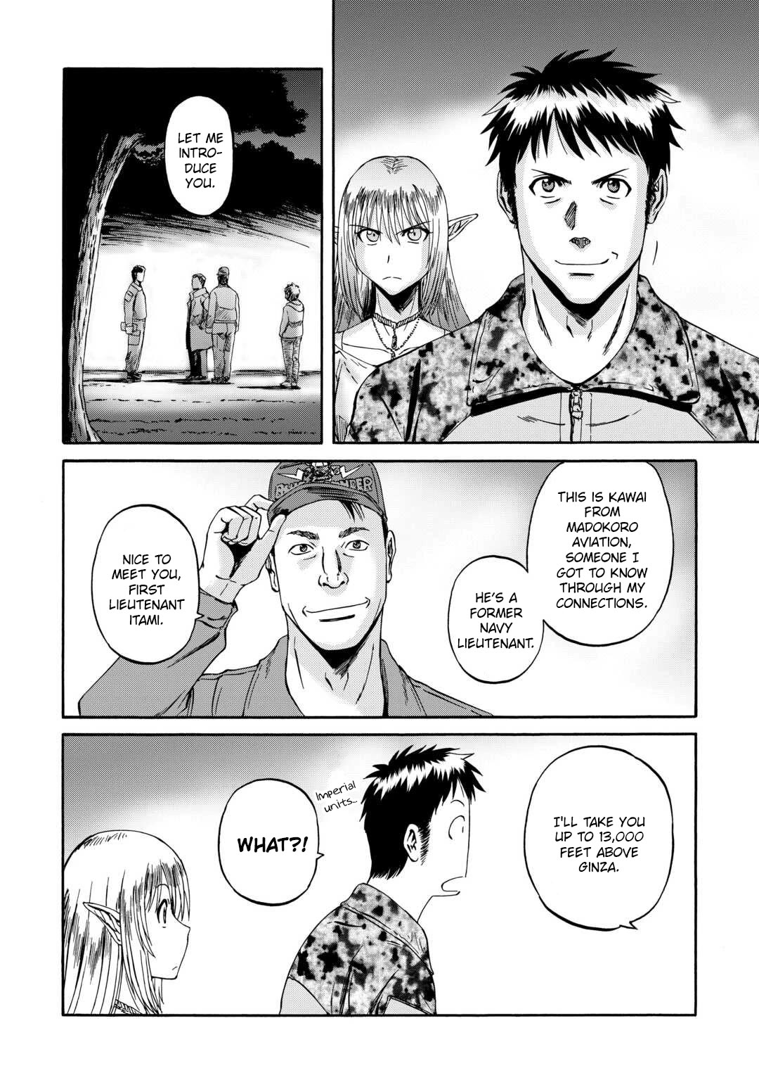 Gate - Jietai Kare no Chi nite, Kaku Tatakeri Chapter 135